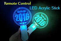 [AN-368] Remote Control 15Color LED Acrylic Stick