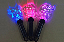 [AN-404] LED Fan Stick With Cartoon Shape LED Stick